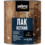 ZEBRA Лак ЯХТНЫЙ глянец прозрачный 0.45 л