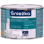 Sniezka Водорозчинна емаль для радіаторів білий глянець 0,4 л