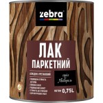 ZEBRA Лак паркетный серия Акварель глянец прозрачный 0.75 л