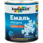 Kompozit Емаль алкідна ПФ-115 сніжно-білий мат 0,75 л 0,9 кг