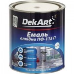 Dekart Емаль алкідна ПФ-115П червоно-коричневий глянець 2,8 кг