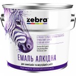 ZEBRA Емаль алкідна ПФ-116 серія Акварель 860 помаранчевий глянець 2,8 кг