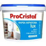 Ecocristal Водоемульсійна фарба латексна Люкс ІР-233 База З мат база під тонування 0,9 л