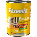 Fazenda Емаль алкідна для підлоги ПФ-266 червоно-коричневий глянець 0,9 кг