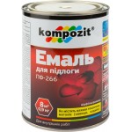 Kompozit Емаль для підлоги ПФ-266 жовто-коричневий глянець 0,9 кг