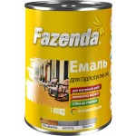 Fazenda Емаль алкідна для підлоги ПФ-266 червоно-коричневий глянець 2,8 кг