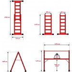 Драбина-поміст (2x6) INTERTOOL LT-0027