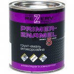 Khimrezerv Pro Грунт-емаль алкідна антикорозійна 3 в 1 світло-сірий шовковистий глянець 0,8 кг