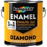 Kompozit Емаль антикорозійна 3 в 1 DIAMOND зелений 0,65 л