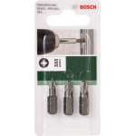 Біта Bosch 3 БІТИ 25 ММ PZ1/2/3 XH (2609255967)