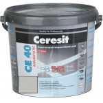 Ceresit Фуга РЄ 40 aquastatic 04 5 кг срібний