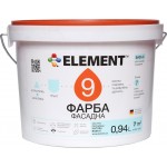 Element Фарба акрилова водоемульсійна 9 база З мат база під тонування 0.94л