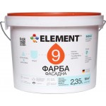 Element Фарба акрилова водоемульсійна 9 база З мат база під тонування 2.35л