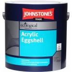 Johnstone Фарба акрилова водоемульсійна Acrylic Eggshell полумат білий 2.5л