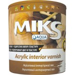 Miks Color Лак Acrylic interior varnish глянец 0.75 л прозрачный