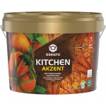 Eskaro Фарба акрилова Akzent Kitchen шовковистий мат білий 2.7 л