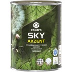 Eskaro Фарба акрилова Akzent Sky мат білий 0.9 л