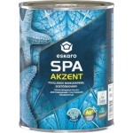 Eskaro Фарба акрилова Akzent SPA полу-глянец білий 0.9 л