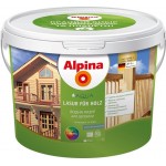 Alpina Лазур AQUA LASUR FUR HOLZ шовковистий мат 10 л