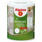 Alpina Лак Aqua Weisslack GL глянець 0,75 л білий