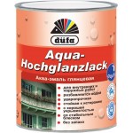Dufa Акваэмаль Aqua-Hochglanzlack білий глянець 0,75 л