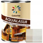 Colorina Антисептик Aqualasur глянець білий 0,75 л