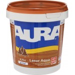 Просочення (антисептик) Aura Lasur Aqua шовковистий мат кипарис 0,75 л