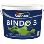 Sadolin Фарба інтер'єрна акрилова BINDO 3 BW глибокий мат білий 7.5л