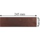 Cerrad Клінкерна плитка BRICK CHERRY 24,5x6,5