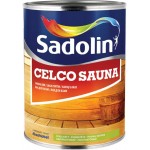 Sadolin Лак для бани Celco Sauna полумат бесцветный 1 л