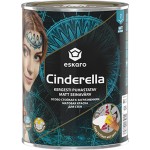 Eskaro Фарба акрилова Cinderella шовковистий мат білий 0.9 л