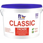 Ft Professional Фарба фасадна латексна CLASSIC FACADE база A, 3л глибокий мат білий 3 л