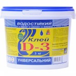 Клей універсальний водостійкий ІРКОМ D3 3кг