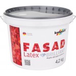 Kompozit Фарба акрилова водоемульсійна FASAD Latex мат білий 2.8л 4.2кг