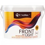 Unisil Фарба фасадна акрилова водоемульсійна Front Light мат білий 3.5кг