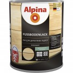 Alpina Лак Fussbodenlack шелковистый мат 0.75 л прозрачный