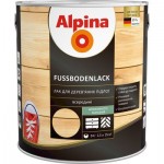 Alpina Лак Fussbodenlack шелковистый мат 2.5 л прозрачный