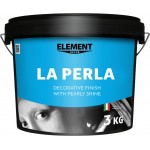 Element Decor Декоративне покриття моделює La Perla 3 кг перламутровий