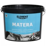 Element Decor Декоративна штукатурка моделює Matera 15 кг білий