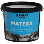 Element Decor Декоративна штукатурка моделює Matera 5 кг білий