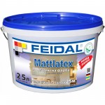 Feidal Фарба латексна Mattlatex мат білий 2.5 л