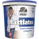 Dufa Фарба латексна Mattlatex D100 мат білий 1.4кг