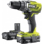 дриль-шуруповерт Ryobi One+ R18DD3-213S