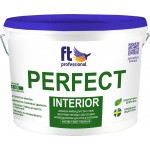 Ft Professional Водоемульсійна фарба латексна Perfect Interior Base А мат білий 10 л