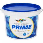 Kompozit Фарба латексна водоемульсійна PRIME мат білий 2.7л