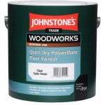 Johnstone Лак для пола Quick Dry Polyurethane Floor Varnish полумат 2.5 л