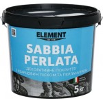 Element Decor Декоративне покриття моделює Sabbia Perlata 5 кг полупрозрачнийперламутровий