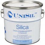 Unisil Пентафталева емаль Silica чорний глянець 2,2 л 2,8 кг