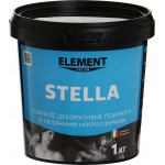 Element Decor Декоративне покриття моделює Stella 1 кг напівпрозорий