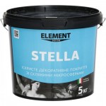 Element Decor Декоративне покриття моделює Stella 5 кг напівпрозорий